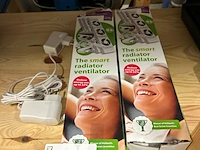 2x set van 3 radiator ventilatoren met 1x lader speedcomfort - afbeelding 1 van  3