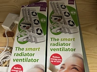 2x set van 3 radiator ventilatoren met 1x lader speedcomfort - afbeelding 2 van  3