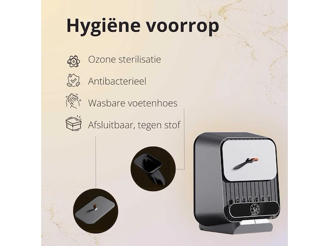 2x shiatsu voetmassage apparaat lunasea, foot massager z5 - afbeelding 2 van  3