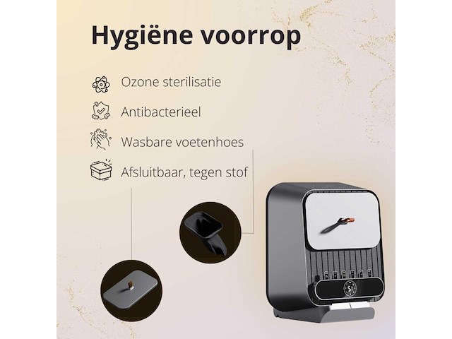 2x shiatsu voetmassage apparaat lunasea, foot massager z5 - afbeelding 2 van  5