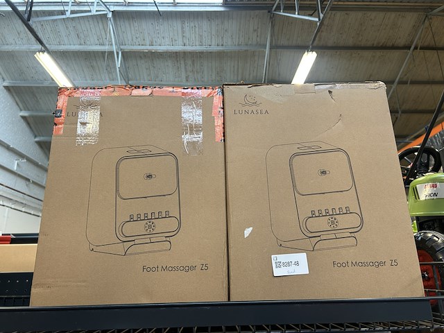 2x shiatsu voetmassage apparaat lunasea, foot massager z5 - afbeelding 3 van  5