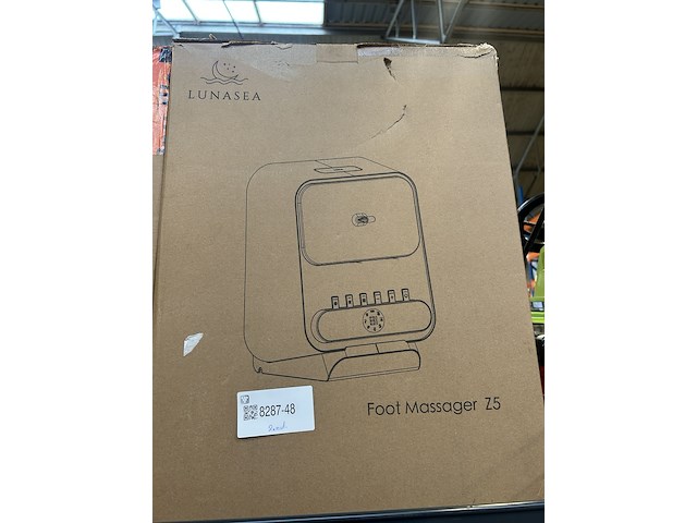 2x shiatsu voetmassage apparaat lunasea, foot massager z5 - afbeelding 4 van  5
