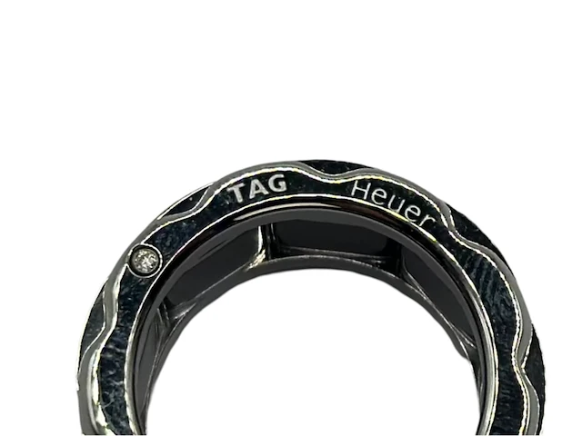 2x sieraad, tag heuer , ring, zwart, 2020+ - afbeelding 3 van  6