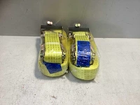 (2x) sjor- spanbanden - 9meter - 5ton - afbeelding 1 van  3