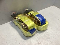 (2x) sjor- spanbanden - 9meter - 5ton - afbeelding 2 van  3