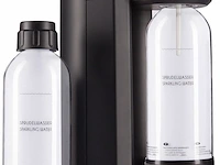 2x sodamaker starterset levivo, zwart - afbeelding 1 van  2