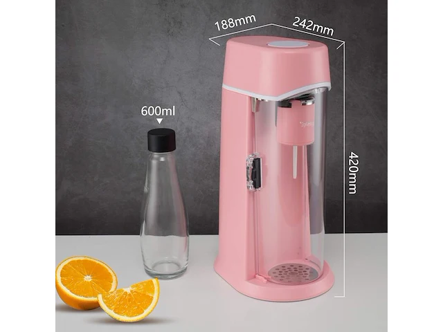 2x sodamaker zoomyo, wit en roze - afbeelding 4 van  6