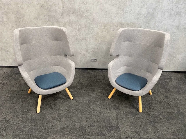 2x softline moai - design fauteuil - akoestisch - afbeelding 4 van  18