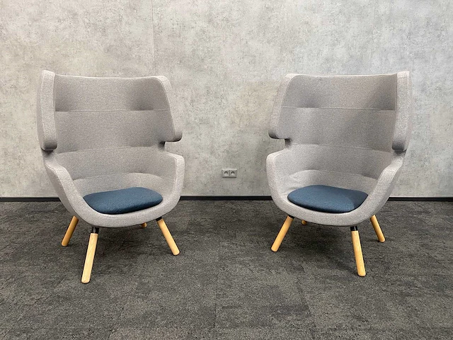 2x softline moai - design fauteuil - akoestisch - afbeelding 5 van  18