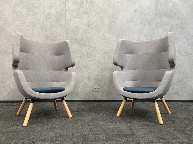 2x softline moai - design fauteuil - akoestisch - afbeelding 6 van  18