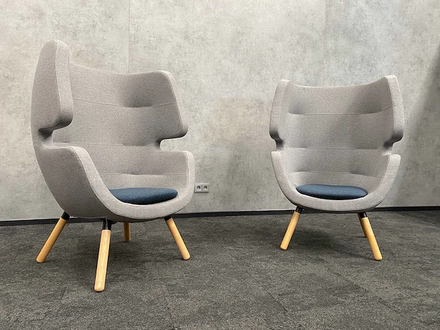 2x softline moai - design fauteuil - akoestisch - afbeelding 1 van  18