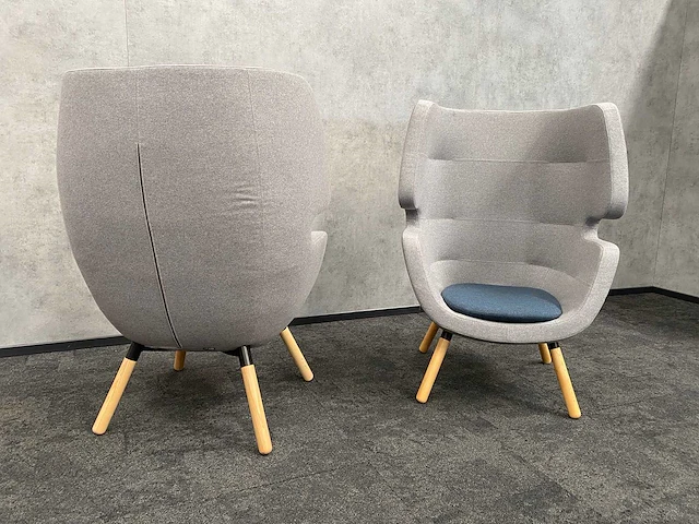 2x softline moai - design fauteuil - akoestisch - afbeelding 12 van  18