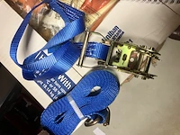 2x spanband met ratelstuk 25mm breed 4mtr,. plus 1mtr. - afbeelding 4 van  11