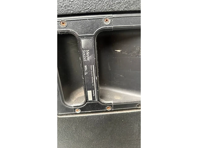 2x speaker meyer sound, msl-3 - afbeelding 5 van  7