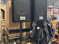 2x speaker op statief gatt audio - afbeelding 3 van  6