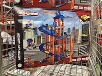 2x speelgoed garage met lift en auto's majorette, motor lift center - afbeelding 2 van  4