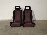 2x sportstoelen zonder geleiders en bevestiging - afbeelding 1 van  9