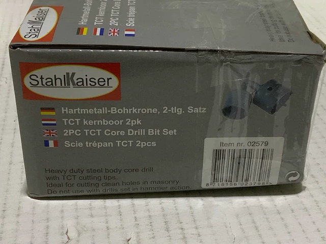 2x stahlkaiser - 80 + 65 mm - 2 diamant dozenboren - 80 + 65 mm (2x) - afbeelding 4 van  4