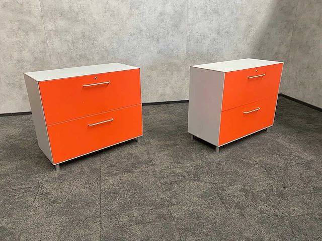 2x stalen hangmappenkast - afbeelding 1 van  9