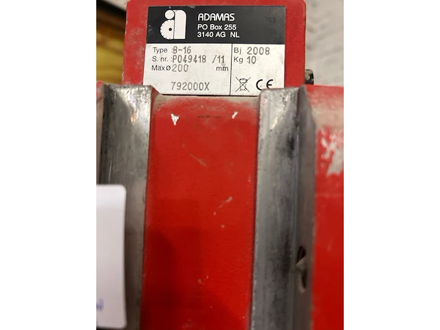 2x statief voor diamantboor + acc. en motor w.o. adamas - afbeelding 10 van  11