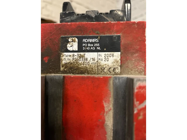 2x statief voor diamantboor + acc. en motor w.o. adamas - afbeelding 11 van  11