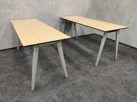 2x steelcase - statafel 240x80 - afbeelding 1 van  10