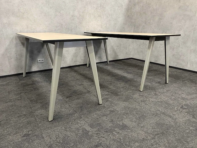 2x steelcase - statafel 240x80 - afbeelding 4 van  10