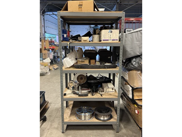 2x stelling met inhoud auto accessoires, onderdelen en gereedschap w.o. bosch, ruville, volkswagen, ferm - afbeelding 7 van  25