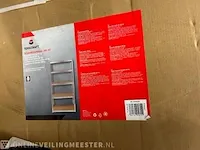 2x stellingkast draagvermogen 265kg toolcraft - afbeelding 4 van  4