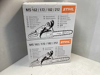 (2x) stihl - kettingzaag 35cm blad - afbeelding 1 van  2