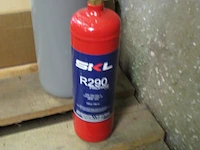 2x stikstof / gasflessen, supergas / skl - afbeelding 4 van  4