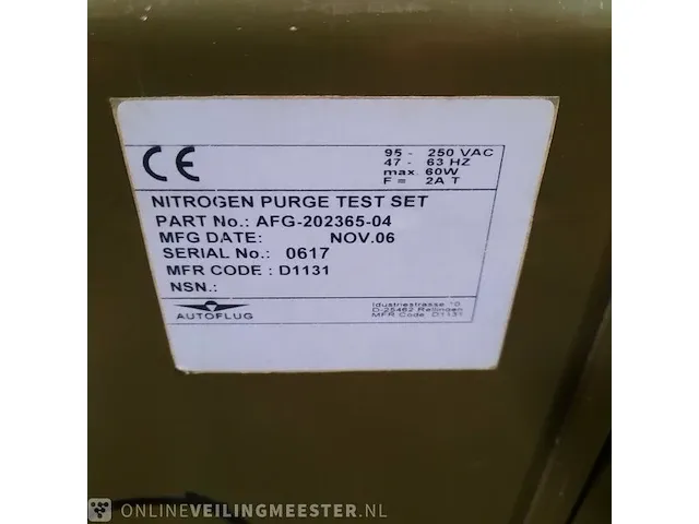 2x stikstofspoeluitrusting - afbeelding 3 van  11