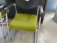 2x stoel groen - afbeelding 2 van  4