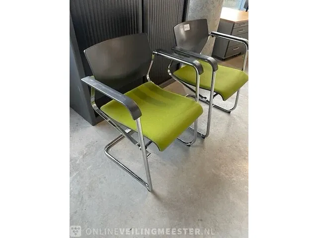 2x stoel groen - afbeelding 4 van  4