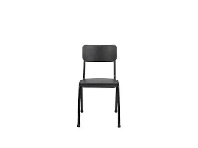 2x stoel zuiver, back to school outdoor, zwart - afbeelding 3 van  3