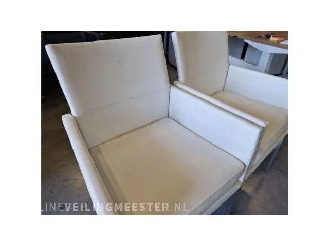 2x stoelen wit - afbeelding 2 van  3