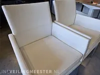 2x stoelen wit - afbeelding 2 van  3