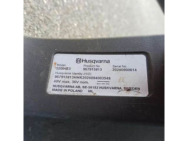 2x stokheggenschaar, husqvarna, 520ihe3 - afbeelding 7 van  18