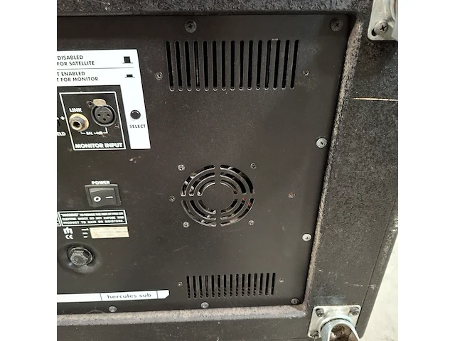2x subwoofer, lem, hercules sub - afbeelding 8 van  9