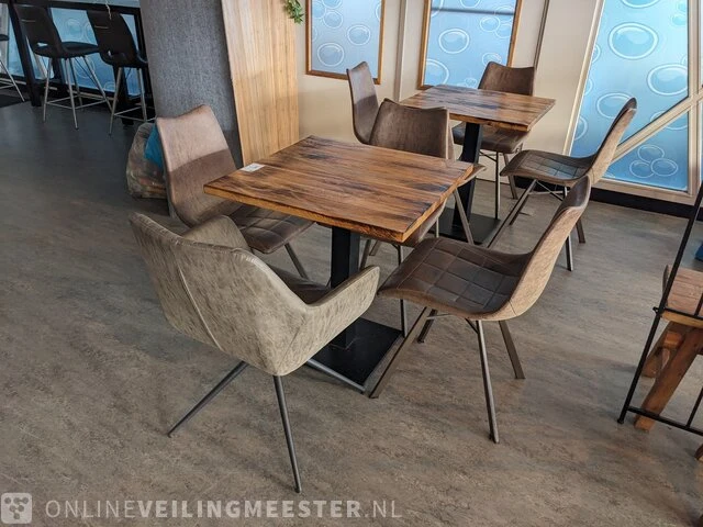 2x tafel met 4 stoelen - afbeelding 1 van  9