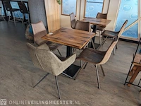 2x tafel met 4 stoelen - afbeelding 1 van  9