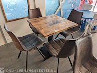 2x tafel met 4 stoelen - afbeelding 3 van  9