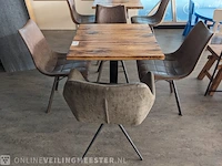 2x tafel met 4 stoelen - afbeelding 4 van  9