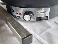 2x tafel met warmhoud apparatuur, o.a. rechaud - afbeelding 8 van  13