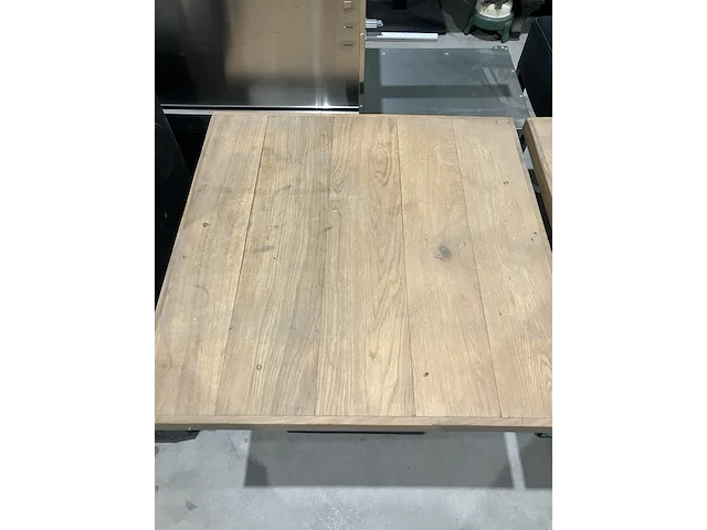 2x tafels, hout/zwart - afbeelding 2 van  4