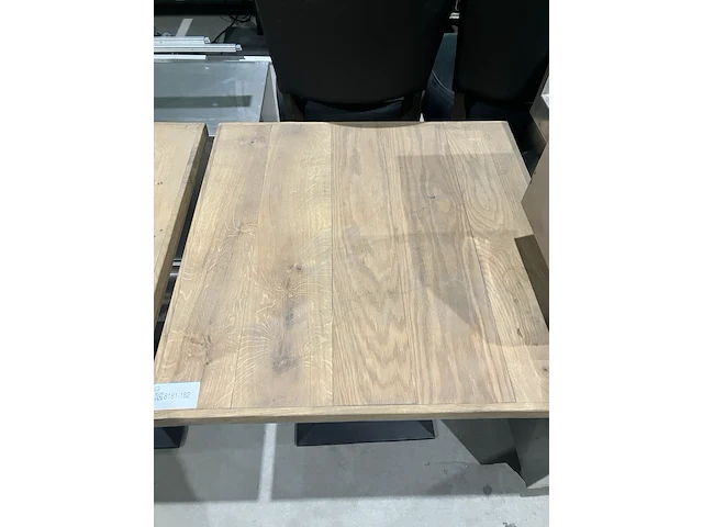 2x tafels, hout/zwart - afbeelding 3 van  4