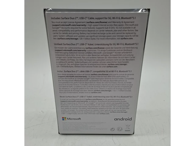 2x telefoon, microsoft, surface duo 2, 2021 - afbeelding 4 van  5