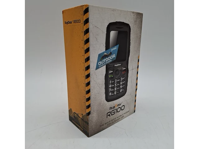 2x telefoon, ruggear, rg100 black - afbeelding 1 van  4