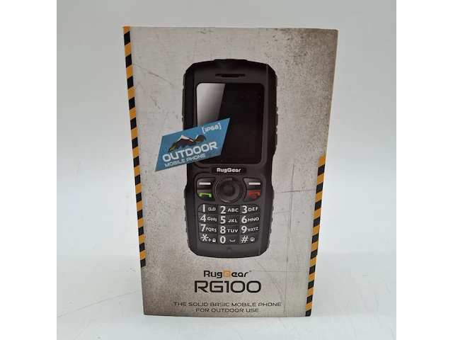 2x telefoon, ruggear, rg100 black - afbeelding 2 van  4