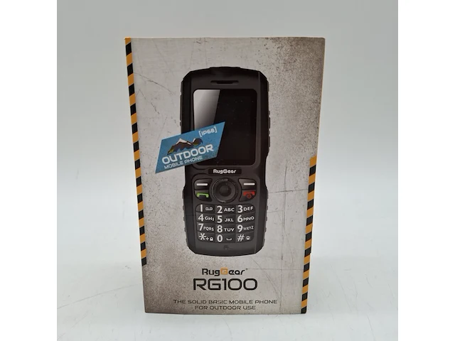 2x telefoon, ruggear, rg100 black - afbeelding 2 van  4